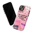 thumbnail image 3 of Pink Faith Collage Phone Case, Psalm 118:6 Christian iPhone Cover, Cute Aesthetic Jesus and Bible Verse Protective Case for iPhone 16 15 14 13 12 11 Plus Pro Max Mini, 3 of 6