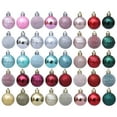 thumbnail image 6 of Christmas Ornaments Christmas Balls 30PCS 1.5in Christmas Balls Ornaments For Xmas Tree Shatterproof Christmas ornaments, 6 of 8