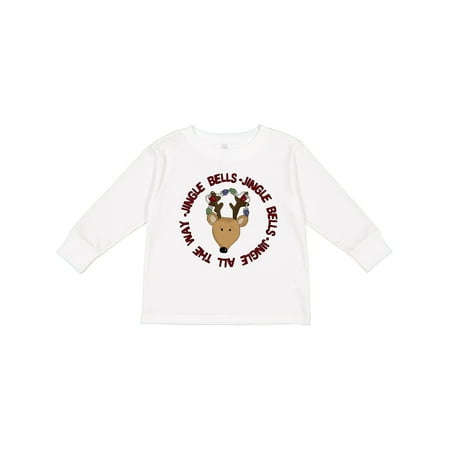 

Inktastic Jingle Bells Gift Toddler Boy or Toddler Girl Long Sleeve T-Shirt
