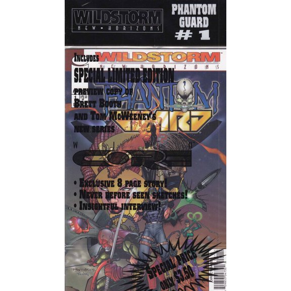 Phantom Guard #1 (in bag) VF ; Image Comic Book
