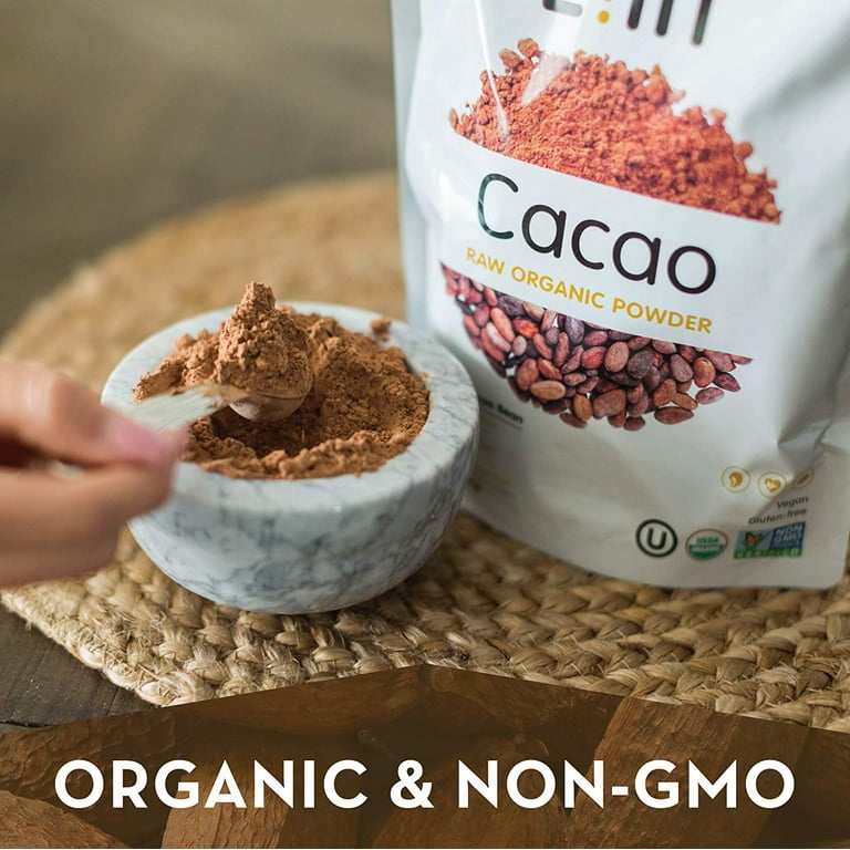Zint, Raw Organic Cacao Powder, 32 Oz, Non-GMO Unsweetened