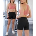 thumbnail image 6 of ToBeInStyle Womens Pack of 6 Comfortable and Supportive Racerback Sports Bras, 6 of 6