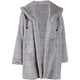 thumbnail image 3 of Chaqueta con capucha y abrigo de piel para mujer, cárdigan largo de talla grande, chaqueta de invierno, abrigo de piel sintética cálido para invierno (XL), 3 of 5