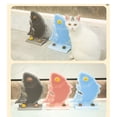 thumbnail image 4 of Wall Cat Self Groomer - Masajeador facial de gato con campana de hierba gatera, extraíble, respetuoso con la piel, forma de pez, poste de frotamiento, esquina, 4 of 6