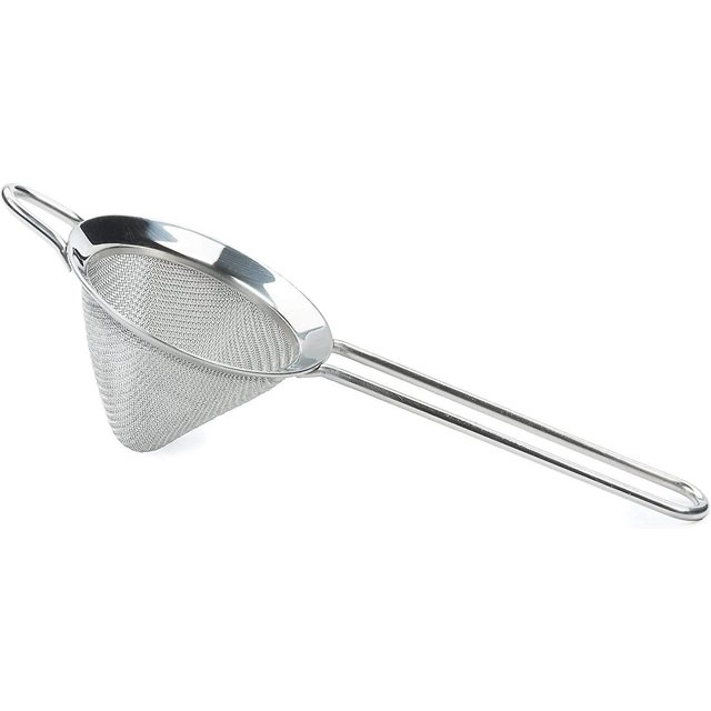 Colador de cóctel cónico - Colador de cóctel fino, colador de cóctel de acero inoxidable profesional (t-0-g) ZefeiWu 8390605565243