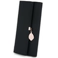 thumbnail image 2 of UTO Womens Wallet PU Leather RFID Blocking Card Holder Elegant Zipper Coin Purse Leaf Pendant(Black), 2 of 8