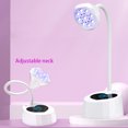 thumbnail image 2 of Lámpara de uñas inalámbrica LED UV secador de uñas recargable detección automática Control táctil luz de uñas de secado rápido 360 ° Lámpara de mesa flexible, 2 of 5