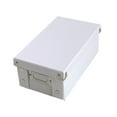 thumbnail image 1 of Divisores de tarjeta índice caja divisores de tarjeta de índice cajón de almacenamiento cajón plegable con tapa de gran capacidad compacta titular de, 1 of 8