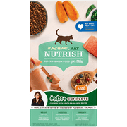 Angle View: Rachael Ray Nutrish Super Premium Dry Cat Food, SuperFood Blends