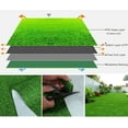 thumbnail image 2 of Artificial Grass Outdoor Rug 2FT x 6FT Patio Rug Grass Synthetic Fake Grass Rugs Turf Mat for Balcony Garden Deck Dog Lawn, 2 of 7