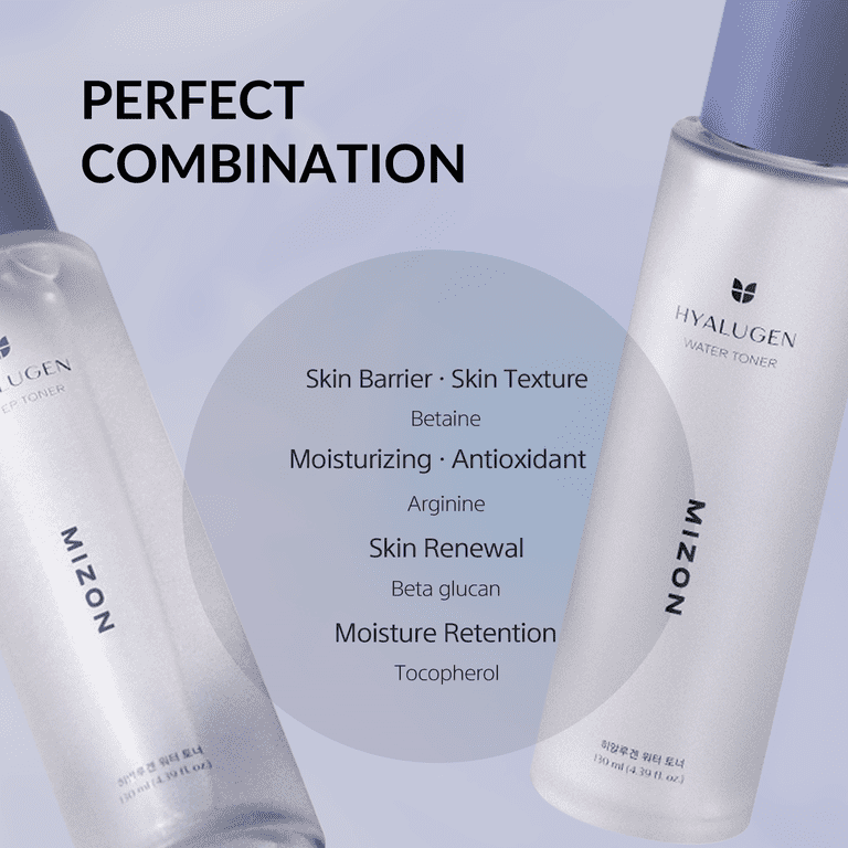 Hyalugen Water Toner 4.39 fl. oz. - Hydrating and Deep