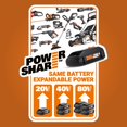 thumbnail image 2 of Cargador de batería WORX 50023391 20V PowerShare 18V, 2 of 3