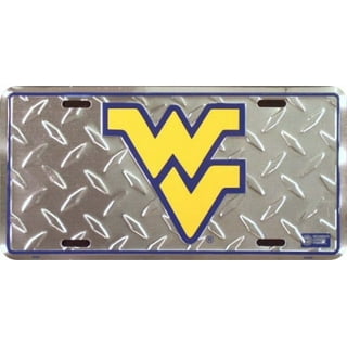 West Virginia Mountaineers Embossed License Plate Frame