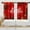 Christmas 24, variant on Christmas Kitchen Curtains Snowflakes Window Curtains and Valances Set 36 Inch, Red Snow Short Tier Curtains for Kitchen, Winter Xmas Small Kitchen Decor