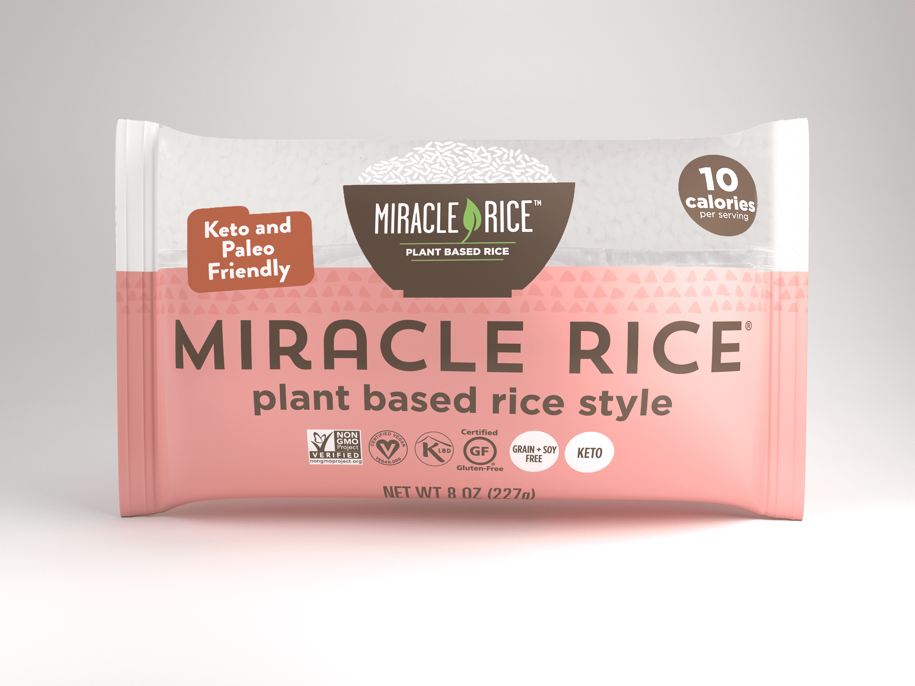 Miracle Noodle, Miracle Rice, 8 oz (Pack of 1)