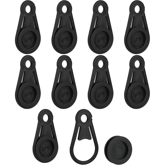 10 Pieces Tarp Clips, Tarp Clamp, Tarp Clamps Tarp Tie Down Clips For Car Tarps, Tents, Awnings And Pool Covers