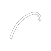 Genuine OE Nissan Wheel Opening Molding - 78861-4BA0A