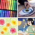 thumbnail image 3 of Juego de pasteles al óleo, 24 colores surtidos, suministros no tóxicos, crayones artísticos para dibujar graffiti para niños, artistas, principiantes, estudiantes y adultos, 3 of 7