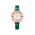 thumbnail image 1 of Reloj de pulsera de cuarzo analógico de cuero dorado cristalino para mujer a la moda Wmkox8yii  gfajkfgbkjabf1644, 1 of 1