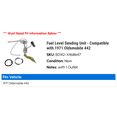 thumbnail image 2 of Fuel Level Sending Unit - Compatible with 1971 Oldsmobile 442, 2 of 2