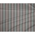 thumbnail image 4 of oneOone Polyester Lycra Light Gray Fabric Stripe Quilting Supplies Print Sewing Fabric By The Yard 56 Inch Wide, 4 of 4