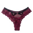 thumbnail image 1 of Gibobby Braguitas Slim Fit Ropa interior encaje para mujer Transpirable Sexy Bikini Ligero Hipster Bragas SML XL（Rojo, S), 1 of 5
