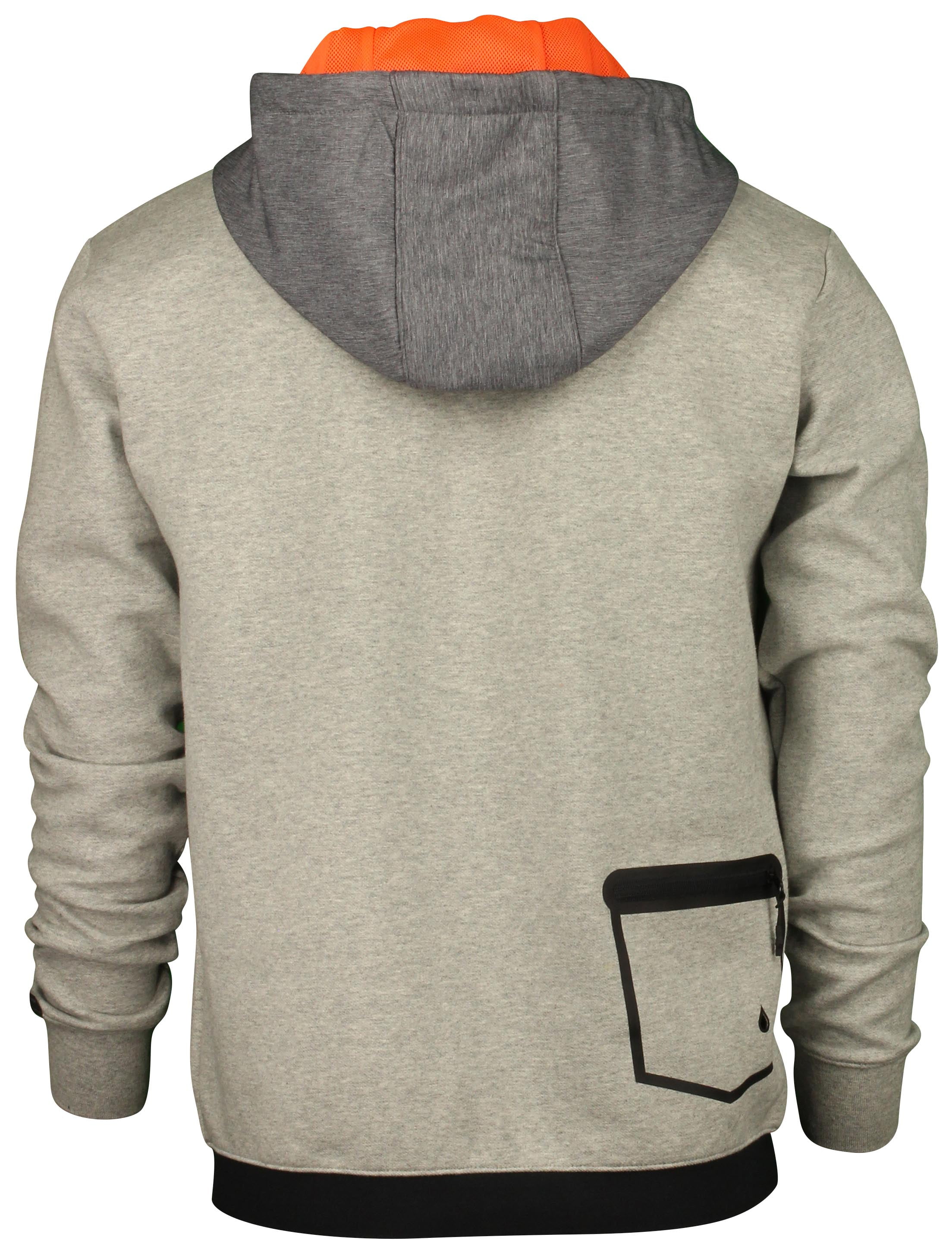 Water-resistant Bonded Zip-up Hoodie for Men Fleece Top Quiksilver Mens Highland Gaze