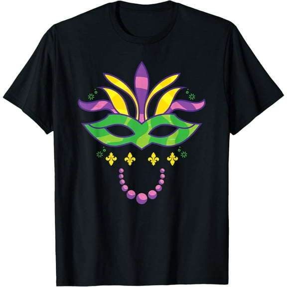 Masquerade Carnival Costume Party Men Women Gift Mardi Gras T-Shirt tee