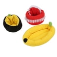 thumbnail image 2 of Hamster Sofa, Hamster Warm Sofa Soft 3pcs Multifunction Cage Accessories Lightweight Comfy Hideout  For Guinea Pigs, 2 of 8