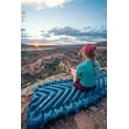 thumbnail image 6 of Klymit Static V Luxe SL Sleeping Pad, Plush Lightweight Inflatable Camping & Backpacking Air Mattress, Blue, 6 of 8