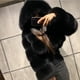 thumbnail image 1 of Abrigos y chaquetas de piel sintética recortados peludos de alta calidad para mujer, abrigo superior esponjoso con capucha, chaqueta de piel de invierno, abrigo femenino, 1 of 4