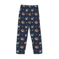 thumbnail image 6 of Balery Hedgehog And Snail print Men's Pajama Pants,Ultra Lightweight Pjs,Lounge Pant-Small, 6 of 9