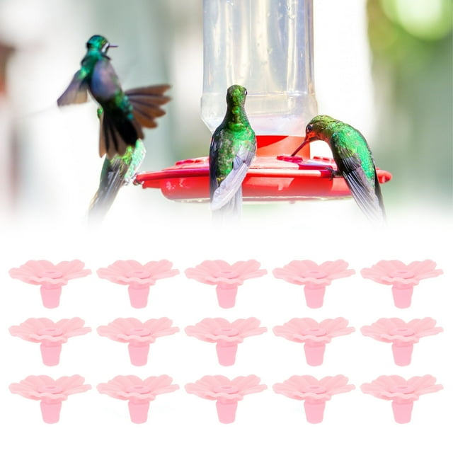 Puerto De Alimentación Del Comedero Del Colibrí, Flor Atractiva Del Alimentador Del Colibrí Para El Accesorio