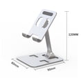 thumbnail image 5 of Dujiujun Tablet Stand Height Adjustable Free Angle Adjustment Stable Support Foldable Non-slip Strong Carrying Capacity Lazy Phone Bracket Mobile Phone Accessories, 5 of 7