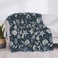 thumbnail image 3 of Rateoe Sea Shells 1 Pattern Flannel Throw Blanket, Ultra-soft Blanket for Bed, Couch, Car, Hypoallergenic Anti-pilling blanket-80"x60"(Horizontal), 3 of 6