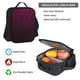 thumbnail image 5 of Disketp Dark Purple Glitter Mochila Estampada de Gran Capacidad con Lonchera y Estuche, Set de 3 Piezas para Estudiantes, 5 of 7