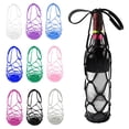 thumbnail image 2 of Bolsa de almacenamiento de silicona, bolsa para transportar vino, portabotellas, posavasos de malla, cesta de cocina para botellas de vino, frutas y verduras., 2 of 8