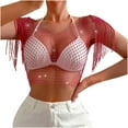thumbnail image 6 of Mesh Sequin Tops for Women Sparkly Long Sleeve Sheer Crop Top See Through Shirt Glitter Going Out Tops Mesh Layer Slim Fit Shirts Club Party Outfits Stylish Trendy Wear for Cocktail, 6 of 9