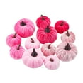 thumbnail image 2 of MesaSe Halloween Artificial Pumpkins Fake Velvet Pumpkins Table Centerpiece, 2 of 6