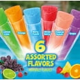 PopIce 6 Fruity Flavors Giant Freeze Pops, 1.5 Oz., 100 Count