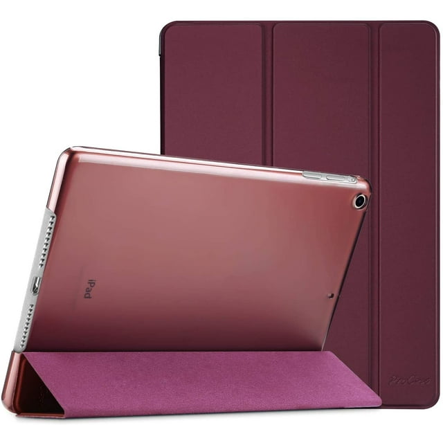 Folio Smart Case For The Ipad Air 3 10.5" Generation Case Slim Trifold Smart Stand Smart Case Cover - Purple