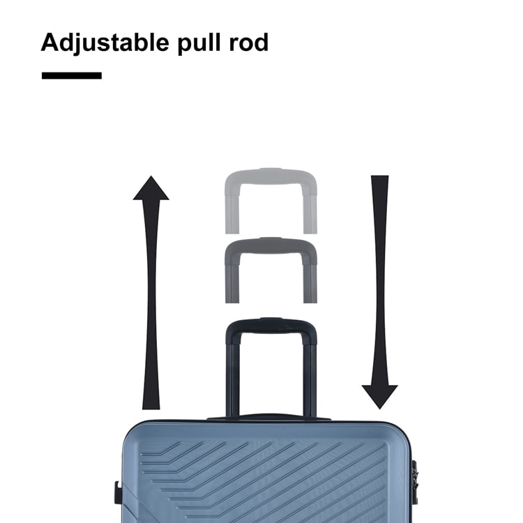 PAPROOS Travel Luggage Set of 3, Lightweight Hardside Suitcase with 360°  Spinner Wheels and TSA Lock, Expandable Hardshell Luggage Sets for Women  Men, Carry on Luggage Set for Business Trip, Blue 