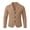 Khaki, variant on Business Casual Jacket Jerdar Men's Winter Slim Casual Jacket British Lapel Breasted Buttons with Patch Pockets