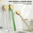 thumbnail image 6 of Rkxzt Bath Brush Long Handle Back Shower Brush with Soft Bristles, Exfoliating Bath Brush for Men and Women, 1 Count Household Cleaning|Plastic,Green, 6 of 8