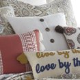 thumbnail image 4 of Levtex Home - Kassandra - Decorative Pillow (18 x 18in.) - Button - Cream and Brown, 4 of 5