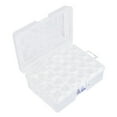 thumbnail image 2 of yuksok Diamond Painting Storage Case Container Secure Sealing Portable Accessorie Crafts Multifunctional Jewelry Beads Organizer Box 24 Grids, 2 of 9