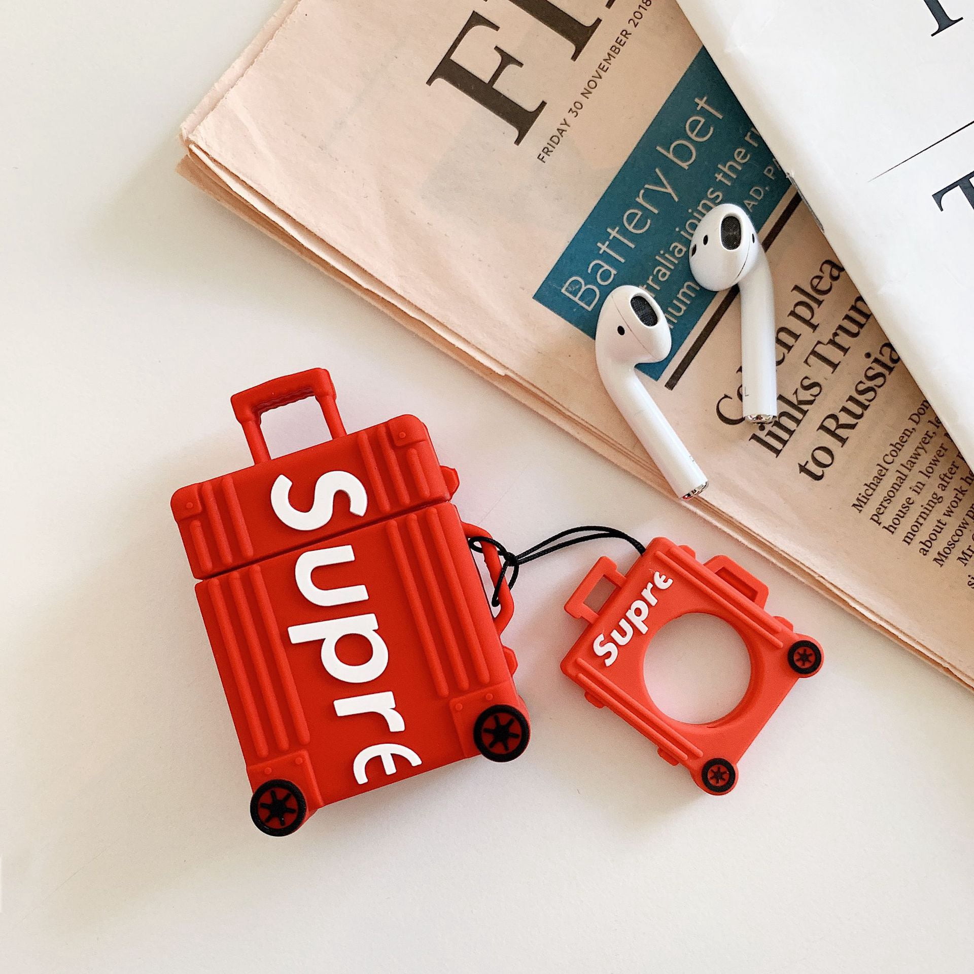 Supreme Airpods Case