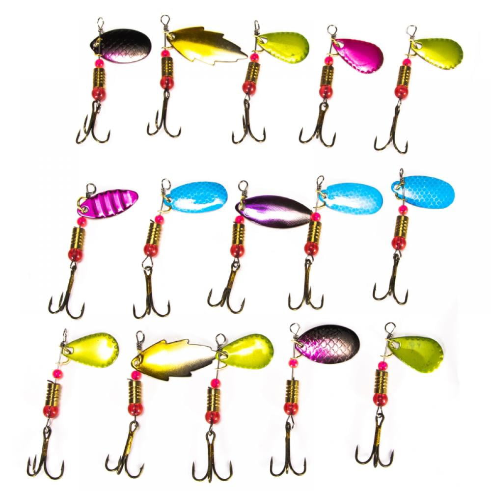 Details about   10pcs/lot fishing spoon lures spinner bait 2.5-4g fishing wobbler metal baits sp 
