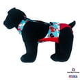 thumbnail image 2 of Barkertime Holiday Doggie on Red Escape-Proof Premium Waterproof Dog Diaper Overall - Made in USA, 2 of 6