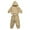 Khaki, variant on LYMAYTER Kids Girls Boys Cotton Sweatshirt Outfit 2PCS Toddler Hooded Fall Winter Sweatsuit Tops and Jogger Pants Set for 1-8 T